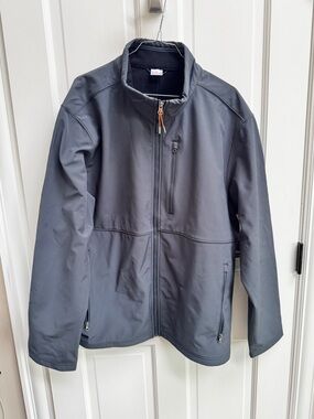 NWT Ozark Trail Gray Lightweight Men’s XL Softshell Jacket Spring Fall
